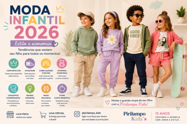 guarda-roupa cápsula infantil